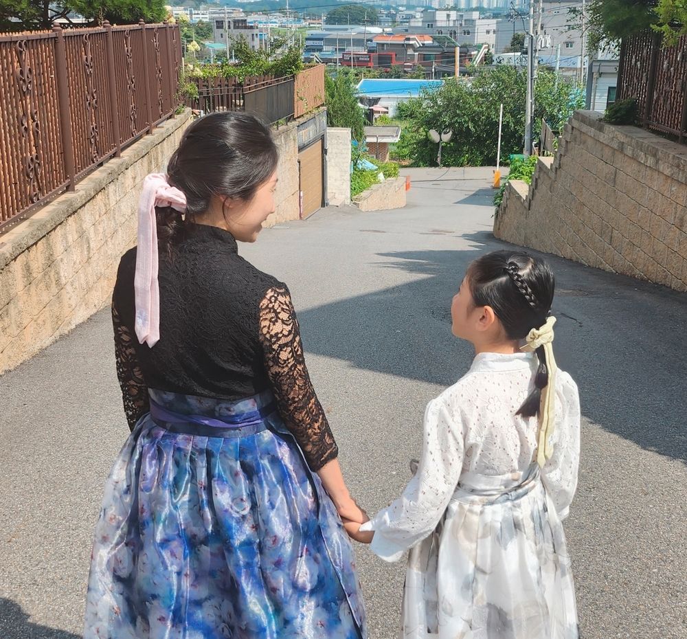 우리아이와 함께! 기와 모티브 자수의 추석 댕기 세트 | 텀블벅 - 크리에이터를 위한 크라우드펀딩