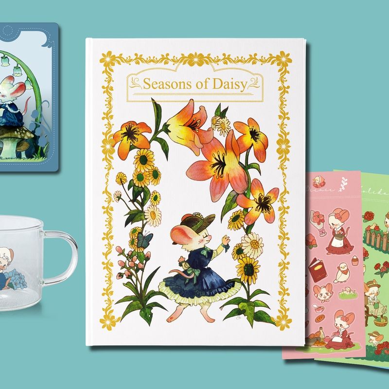 데이지 베이커리의 아트북 '데이지의 사계'