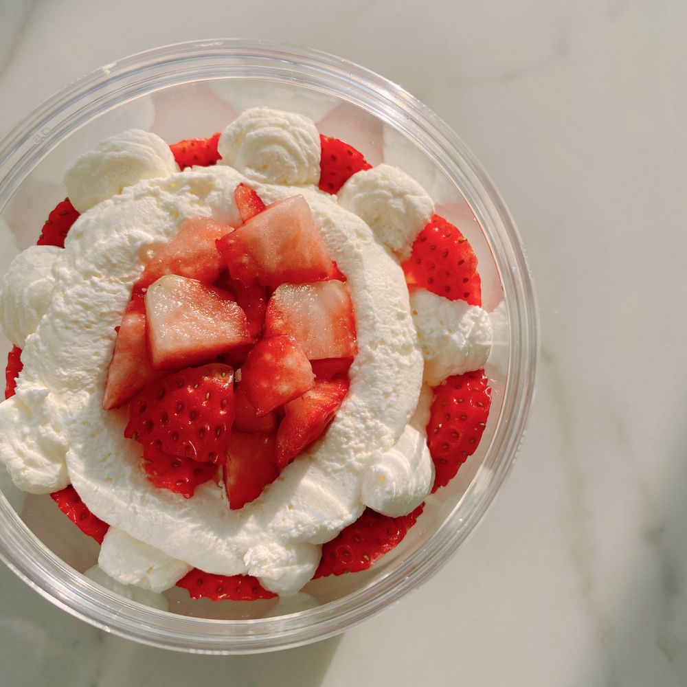 딸기 보틀케이크 & 애플턴오버