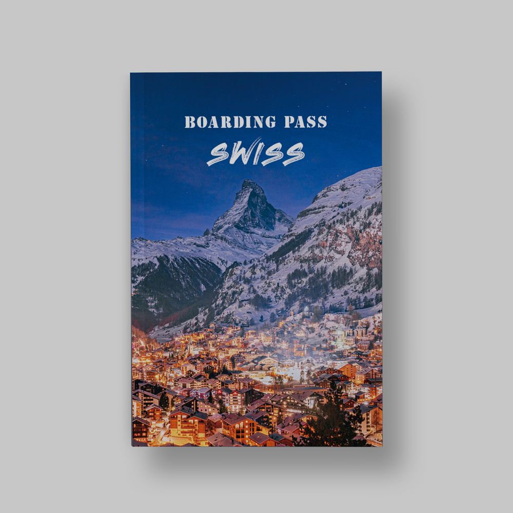 『BOARDING PASS — SWISS』