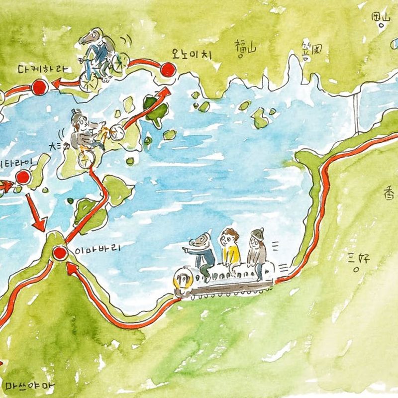 자전거 타고 소도시 여행 세토우치