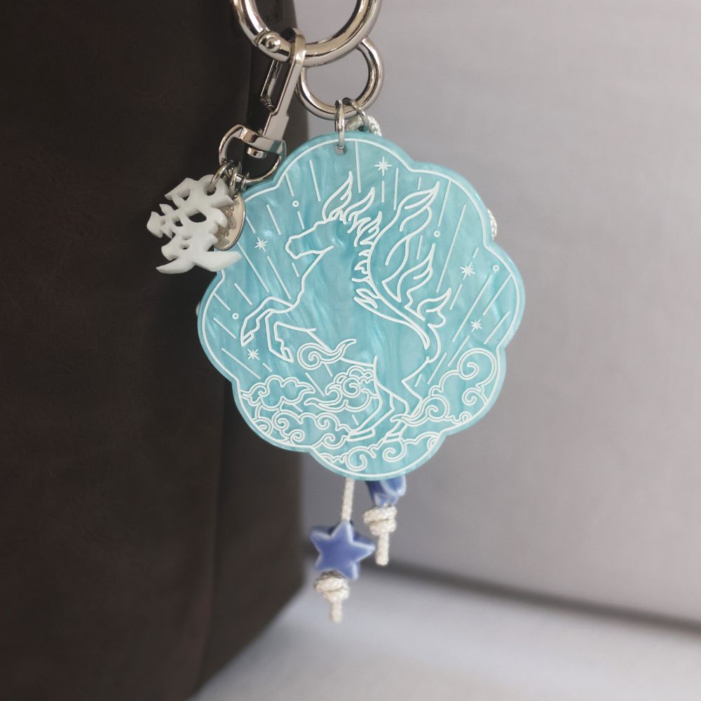 2026년, 붉은 말을 기념하는 자개 키링 | 텀블벅 - 크리에이터를 위한 크라우드펀딩