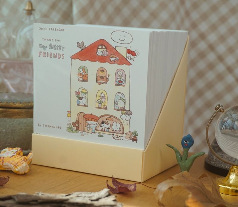 오늘도 내일도 귀여운 하루, 토마쓰리의 2022년 일력